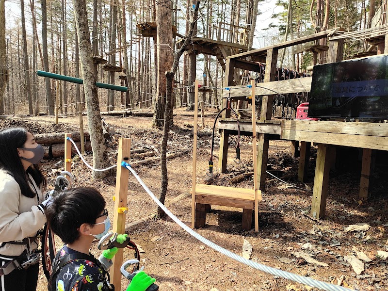 フォレストアドベンチャー フジ 山梨県鳴沢村字富士山 アドベンチャー スポーツ グルコミ