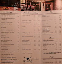 Menu du Ox und Q à Weil der Stadt