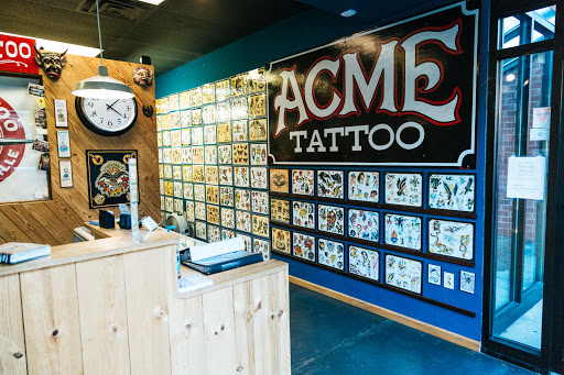 Tattoo Shop «Acme Tattoo and Piercing», reviews and photos, 104 14th St NW, Charlottesville, VA 22903, USA