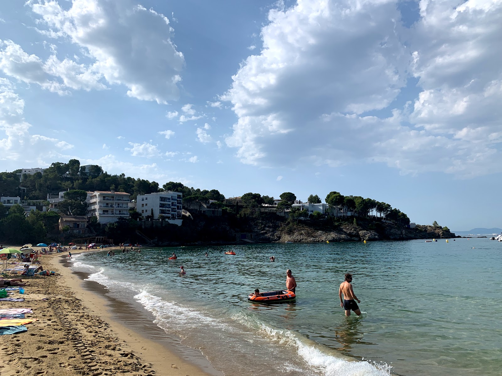Foto di Spiaggia di Almadrava area servizi