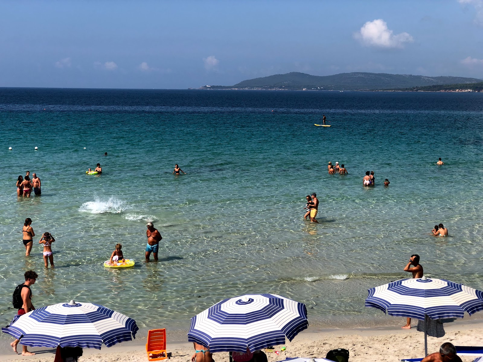 Foto di Spiaggia di Maria Pia con dritto e lungo