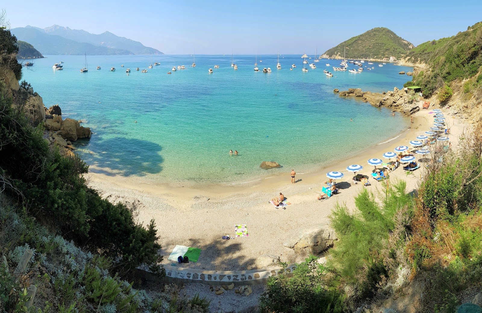 Zdjęcie Spiaggia del Viticcio II z poziomem czystości wysoki