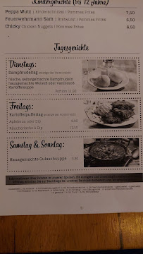 Menu du Holz-Weisbrodt Secco-Hütte à Weisenheim am Berg