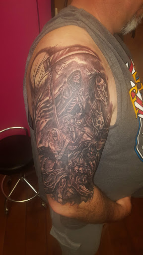 Explore german american tattoo ideas, creative tattoo ideas in Waynesboro, available at Vice City Tattoo