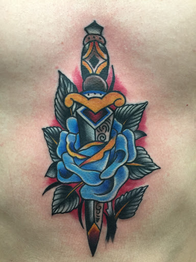 Explore outline tattoo ideas for guys, creative tattoo ideas in Lawton, available at Impact Ink Tattoo Studios