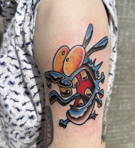 Explore mind over matter tattoo ideas, creative tattoo ideas in Muncie, available at Fox & Sparrow Tattoo