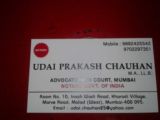 Udai Prakash Chauhan (Advocate & Notary Gov. of India))