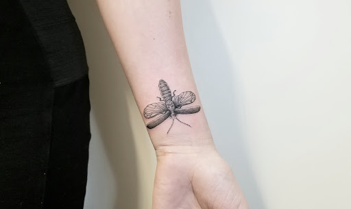 Explore crane tattoo ideas, creative tattoo ideas in Sunnyvale, available at Greego tattoo