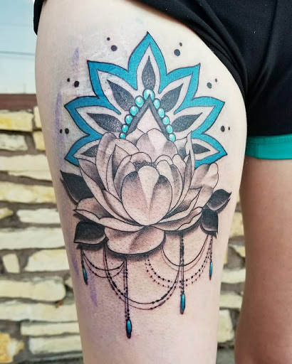 Explore succulent tattoo ideas, creative tattoo ideas in Roscoe, available at Elevated Ink Tattoo