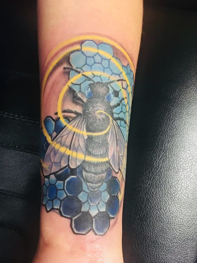 Explore simple line work tattoo ideas, creative tattoo ideas in Savannah, available at Tatlyfe Studios