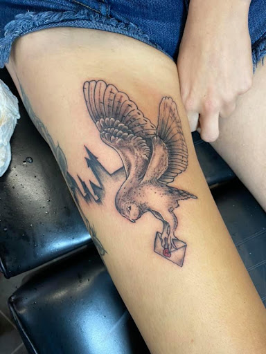 Explore finger cover up tattoo ideas, creative tattoo ideas in Johnson City, available at Defiant Designs