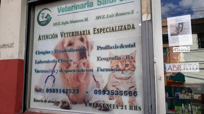 Comentarios y opiniones de Veterinaria Salupets, Emergencias Veterinarias, Pet Shop, Peluquería canina, Felina, Veterinarios en Quito