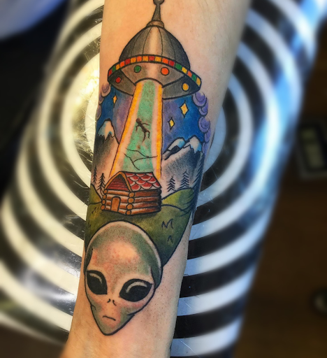 Explore branch tattoo ideas, creative tattoo ideas in Peoria, available at Iron Key Tattoo Studio Inc.