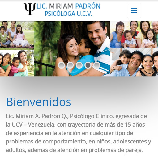 Lic Miriam Padron - Psicóloga UCV