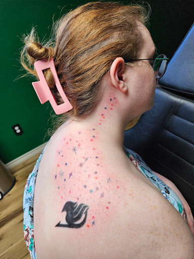 Explore half a sleeve tattoo ideas, creative tattoo ideas in Abilene, available at La Leyenda Tattoo Co