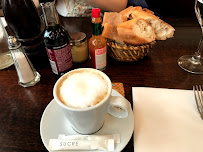 Cappuccino du Restaurant français Bistrot Vivienne à Paris - n°5
