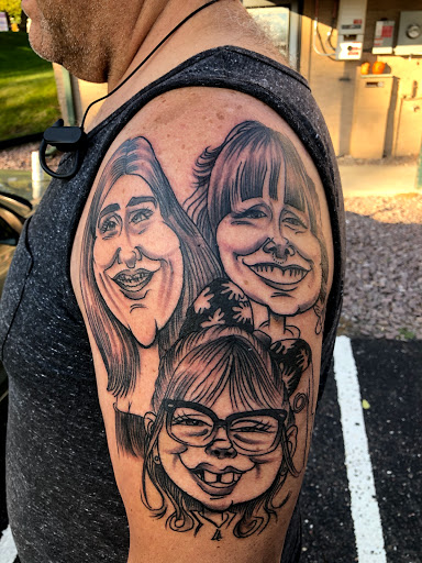 Explore goth tattoo ideas, creative tattoo ideas in Elk River, available at Subjective Art Tattoo, LLC