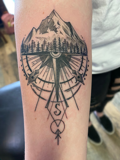 Explore back of neck tattoo cover up ideas, creative tattoo ideas in Mesquite, available at Solstice Tattoo Studio LLC