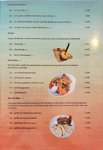 Menu / carte de La Mia's à Neuwied