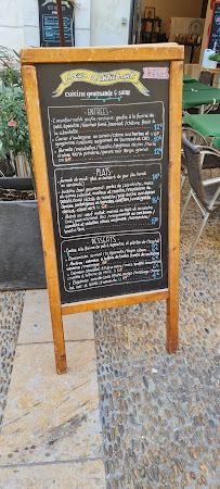 Cœur d’Artichaut à Avignon menu