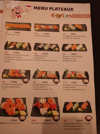 Restaurant japonais Restaurant Japonais à Paris (le menu)