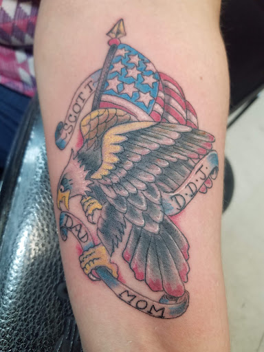 Explore broncos tattoo ideas, creative tattoo ideas in Fort Mohave, available at RedRum Tattoo & Body Piercing Co.