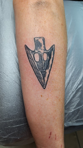 Explore left arm sleeve tattoo ideas, creative tattoo ideas in Alamogordo, available at Art By Nate