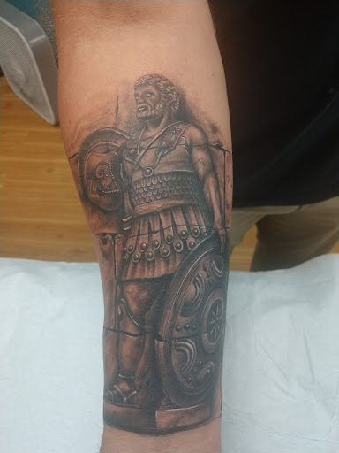 Explore harmonica tattoo ideas, creative tattoo ideas in Maumelle, available at Lucky Bella Tattoos