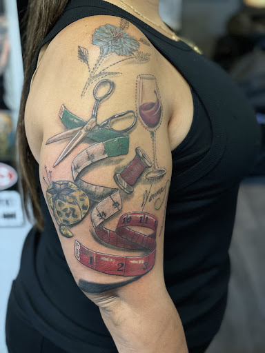 Explore neck tattoo idea men, creative tattoo ideas in Ronkonkoma, available at Ink Buster Tattoo