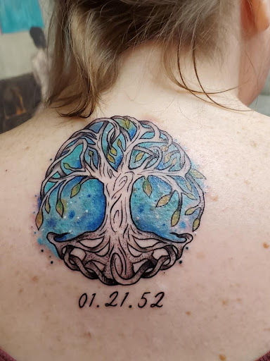 Tattoo Shop «Dark Age Tattoo Studio», reviews and photos, 124 W Oak St, Denton, TX 76201, USA