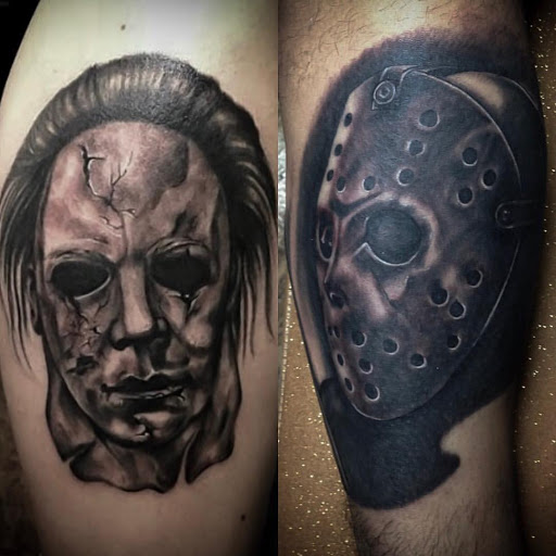 Explore slipknot tattoo ideas, creative tattoo ideas in Stockton, available at Stockton Tattoo & Piercing