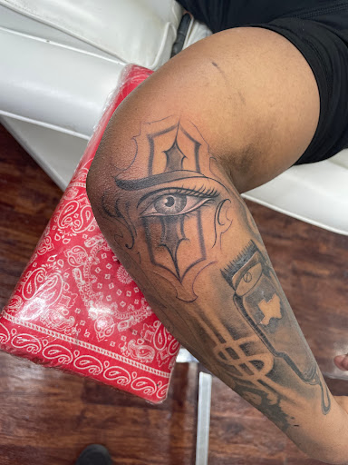 Explore tattoo sleeve ideas lion, creative tattoo ideas in El Paso, available at Art of Ink Studios