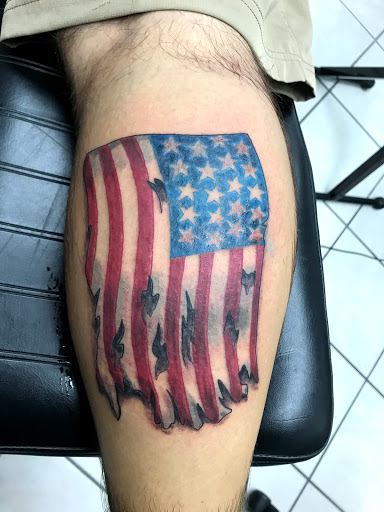 Explore rocky tattoo ideas, creative tattoo ideas in College Station, available at Big Daddys Tattoo Studio Renu Laser Removal