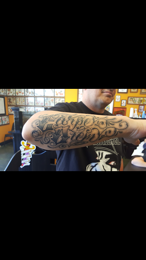 Explore blackout tattoo cover up ideas, creative tattoo ideas in Stockton, available at THE PIRATES LOUNGE TATTOO PARLOR