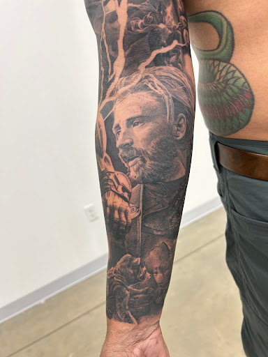 Explore wu tang clan tattoo ideas, creative tattoo ideas in Hutto, available at Upside Tattoo