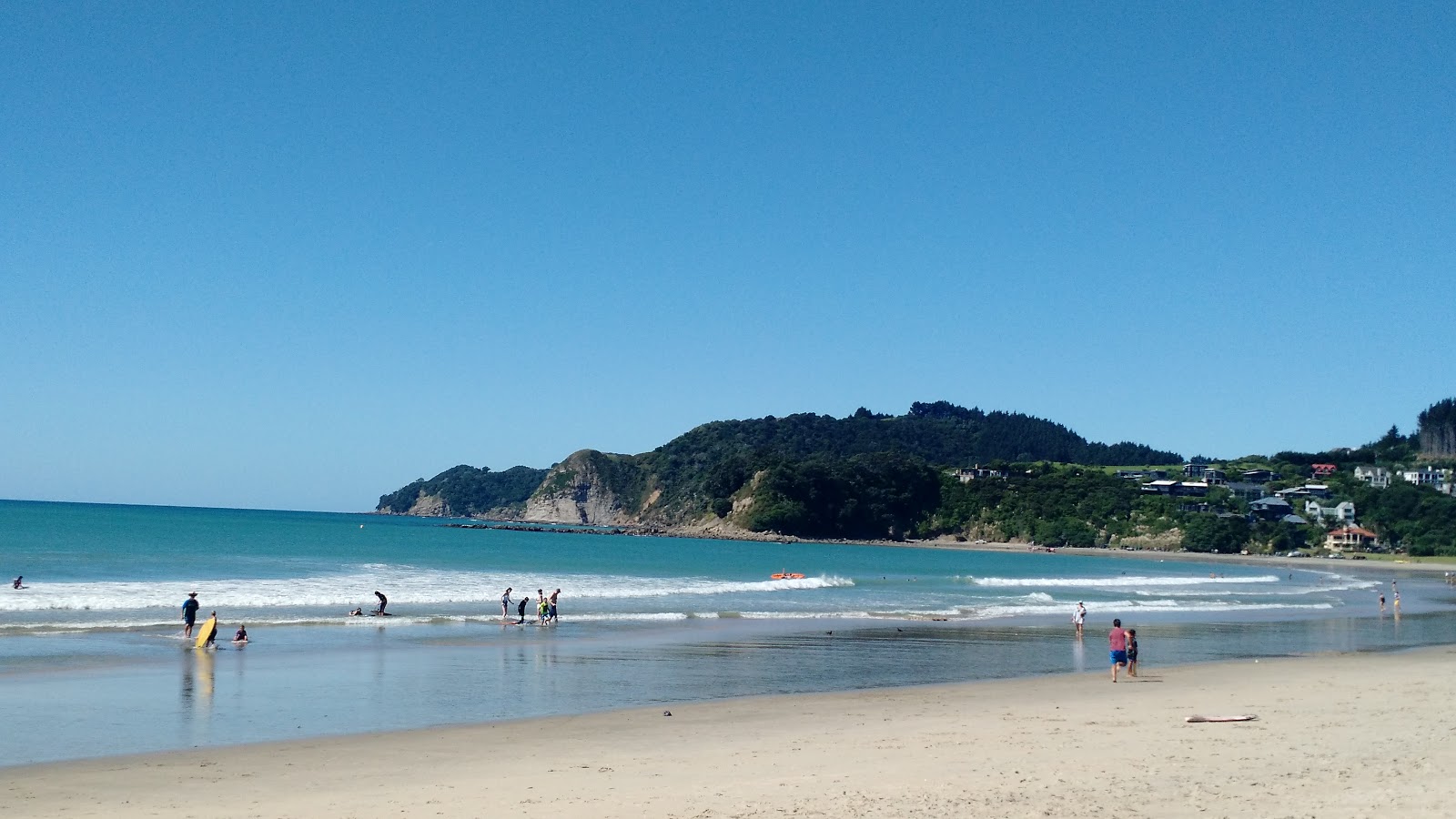 Foto di Langs Beach e l'insediamento