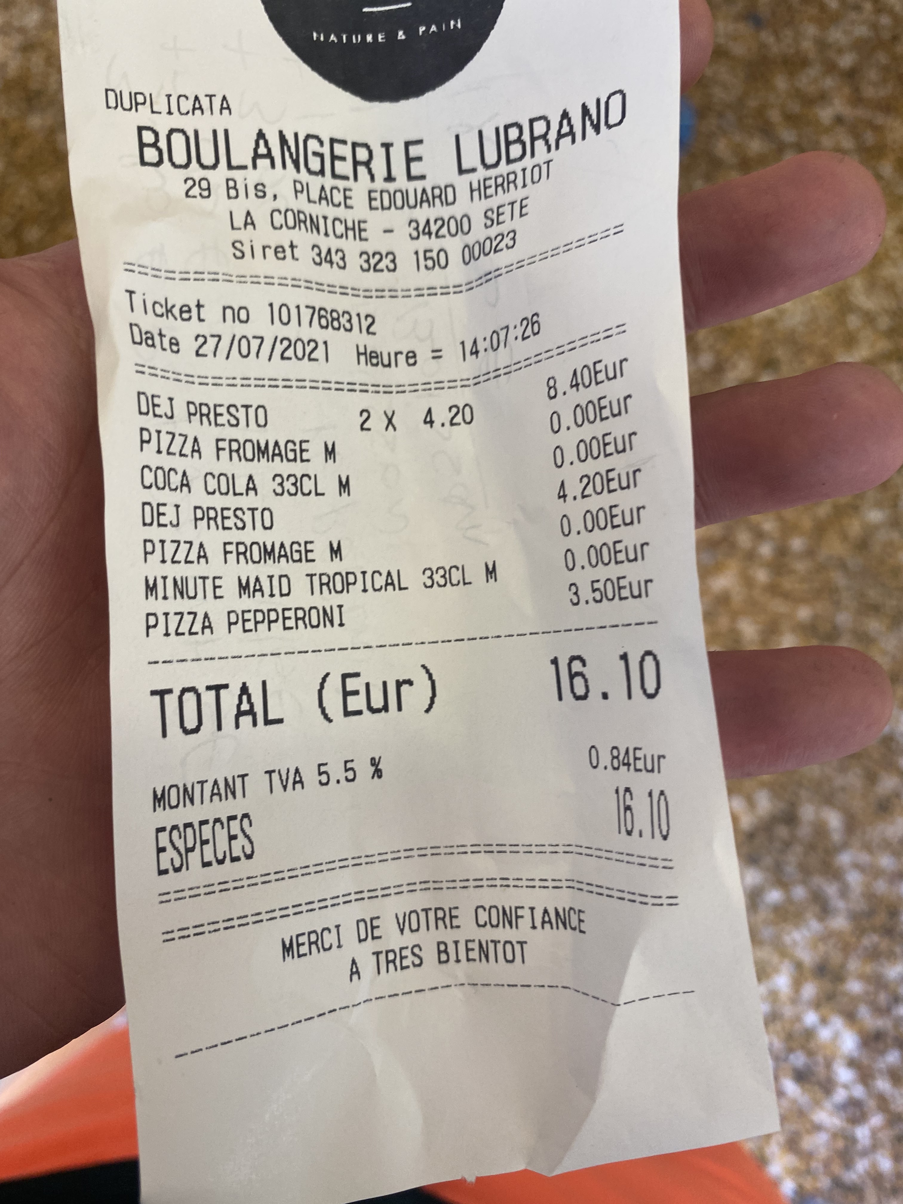Photo n° 1 de l'avis de Lyes.a fait le 27/07/2021 à 12:54
