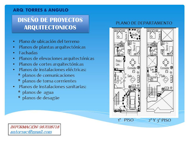 Opiniones de Arq Torres en Callao - Arquitecto