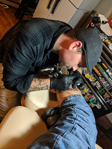 Explore ghostbusters tattoo ideas, creative tattoo ideas in Clinton, available at Heaven Bound Tattoos