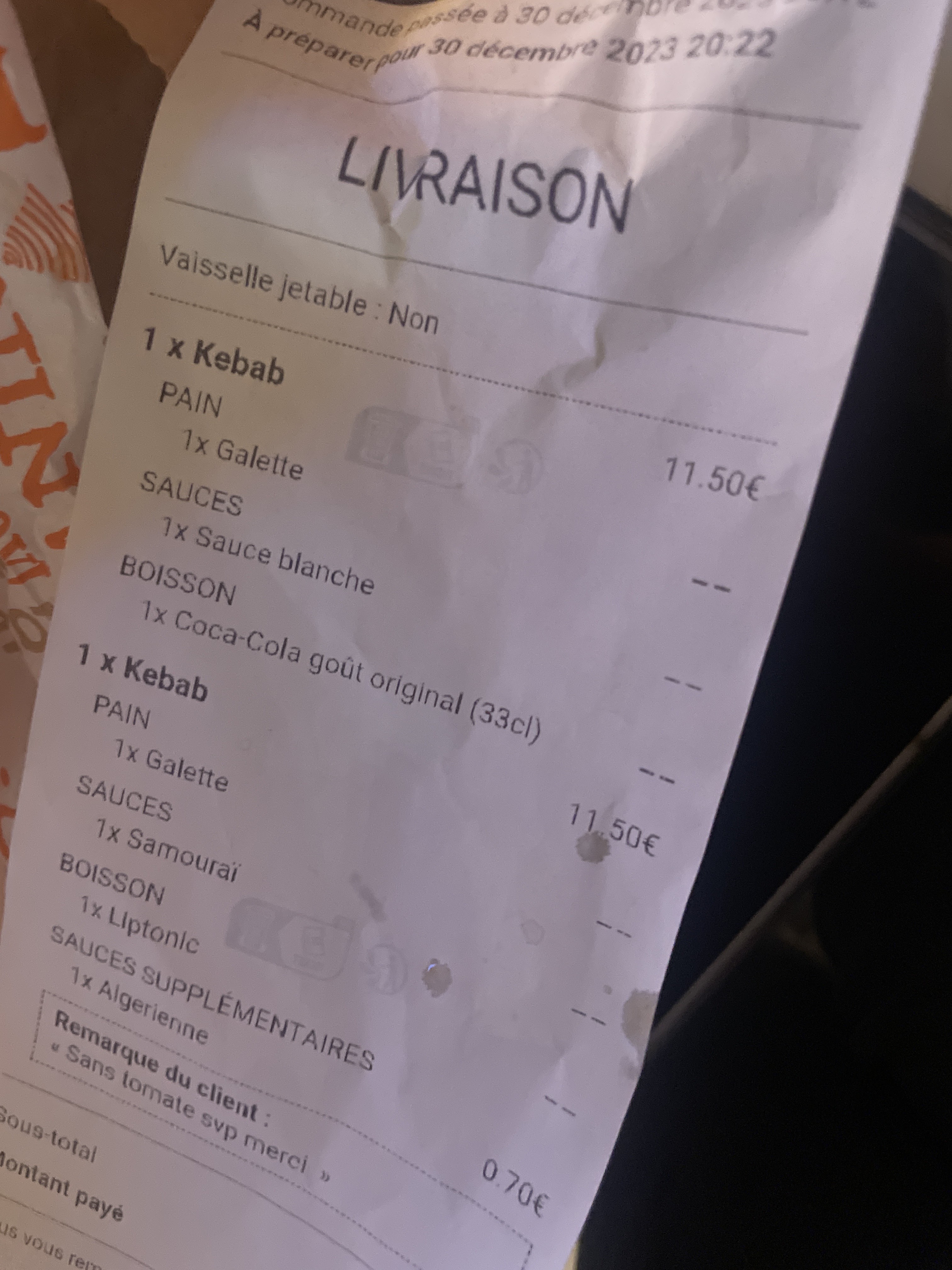 Photo n° 2 de l'avis de Nass.a fait le 30/12/2023 à 19:42