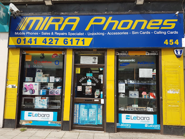 Reviews of Mira Phones in Glasgow - Cell phone store