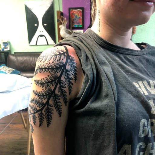 Explore crown tattoo ideas, creative tattoo ideas in San Angelo, available at Good Vibes Only Tattoo Studio