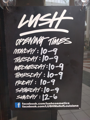 Cosmetics Store «Lush Cosmetics», reviews and photos, 6401 Bluebonnet Blvd #1028, Baton Rouge, LA 70836, USA