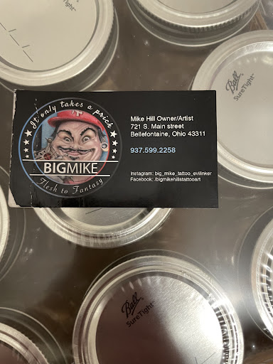 Tattoo Shop «Flesh To Fantasy Tattoo Emporium», reviews and photos, 721 S Main St, Bellefontaine, OH 43311, USA