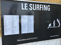 Restaurant Le Surfing Biarritz à Biarritz - menu / carte