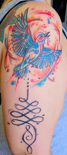 Explore in god we trust tattoo ideas, creative tattoo ideas in Saint Marys, available at Empire Tattoo