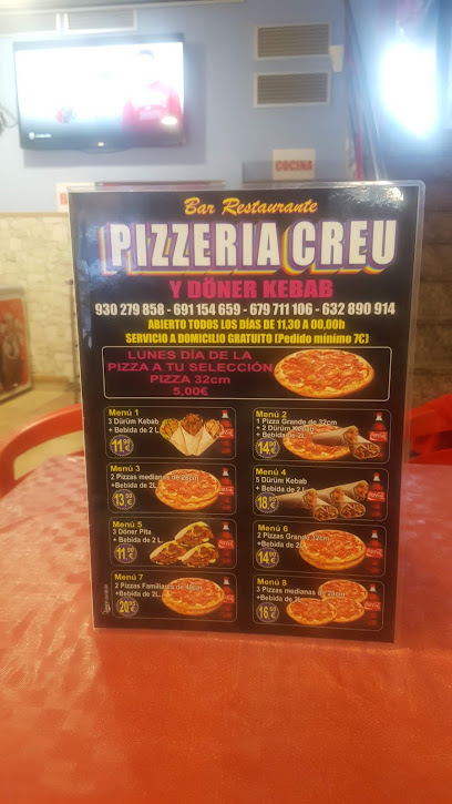 Información y opiniones sobre Pizzeria Creu de San Felíu De Llobregat