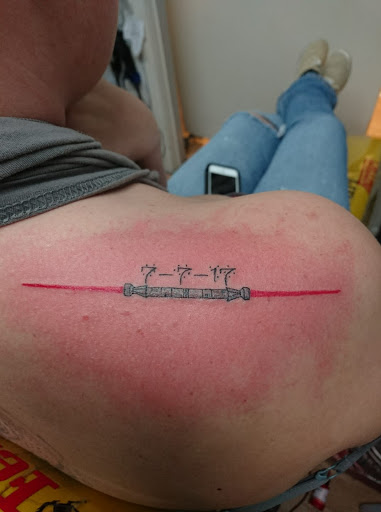 Explore witch broom tattoo ideas, creative tattoo ideas in Jonesboro, available at Immortal Ink