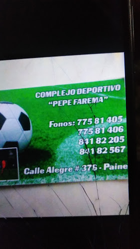 Complejo Deportivo Pepe Farema - Campo de fútbol