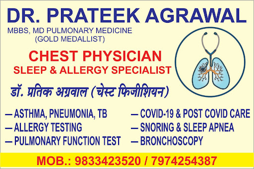Dr Prateek Agrawal - Chest, Allergy, Sleep & Asthma Clinic